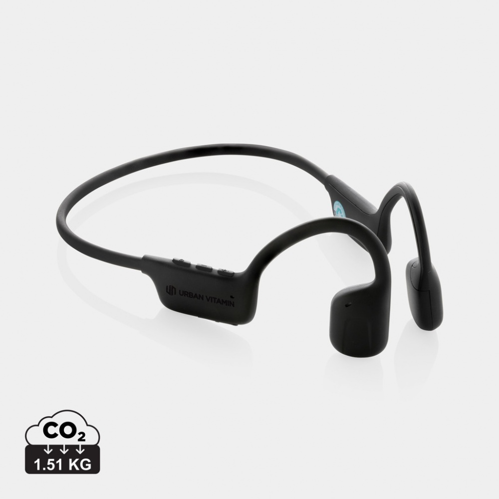 Logo trade business gift photo of: Urban Vitamin Glendale RCS rplastic air conductive headphone