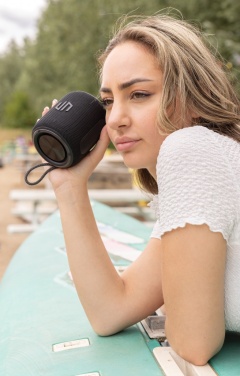 Logo trade corporate gifts picture of: Urban Vitamin Palmdale RCS rplastic 16W speaker IPX7