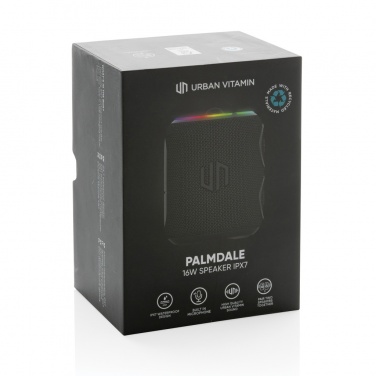 Logotrade promotional giveaway picture of: Urban Vitamin Palmdale RCS rplastic 16W speaker IPX7