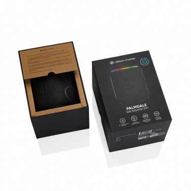 Logo trade promotional gift photo of: Urban Vitamin Palmdale RCS rplastic 16W speaker IPX7