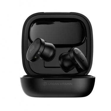 Logotrade promotional item image of: Lakewood RCS recycled and repairable wireless earbuds