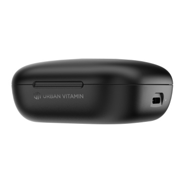 Logo trade promotional merchandise image of: Lakewood RCS recycled and repairable wireless earbuds