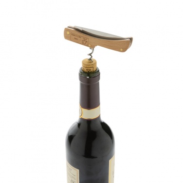 Logotrade promotional item image of: Wooden knife with bottle opener