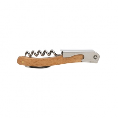 Logo trade business gift photo of: Wooden Corkscrew