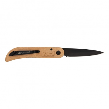 Logotrade corporate gift picture of: Nemus Luxury Wooden knife with lock