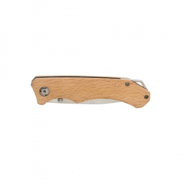 Logo trade promotional items image of: Wooden outdoor knife
