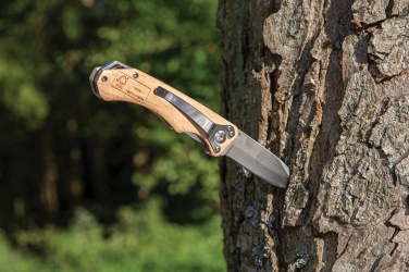 Logotrade business gift image of: Wooden outdoor knife