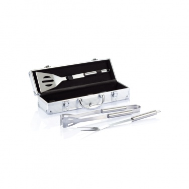 Logotrade promotional giveaways photo of: 3 pcs barbecue set in aluminium box