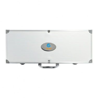 Logotrade promotional item image of: 12 pcs barbecue set in aluminium box