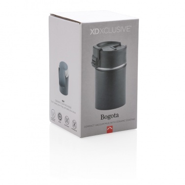 Logotrade promotional merchandise image of: Bogota compact vacuum mug with ceramic coating