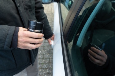 Logo trade corporate gifts image of: Bogota compact vacuum mug with ceramic coating