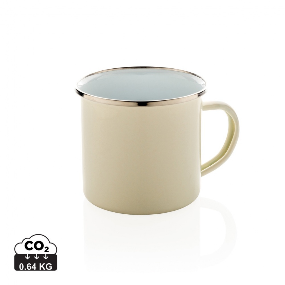 Logotrade promotional item picture of: Vintage enamel mug