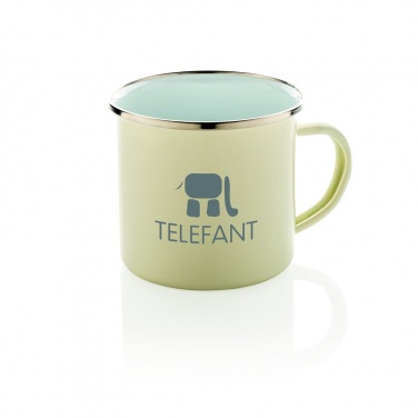Logo trade promotional gift photo of: Vintage enamel mug