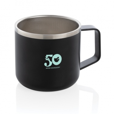 Logo trade promotional giveaway photo of: Stainless steel camp mug