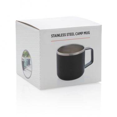 Logo trade advertising products picture of: Stainless steel camp mug