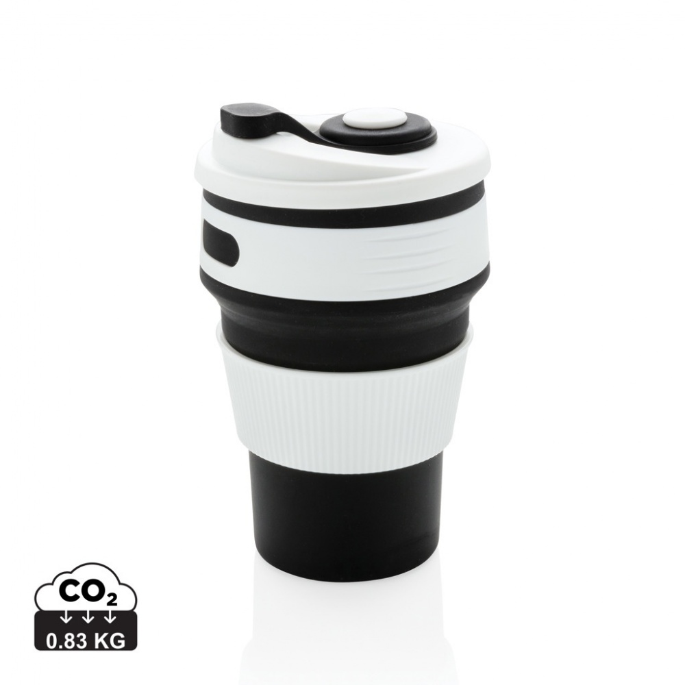 Logotrade promotional giveaway image of: Foldable silicone cup
