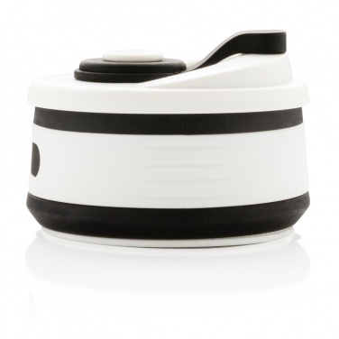 Logo trade promotional merchandise picture of: Foldable silicone cup