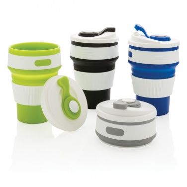 Logotrade promotional merchandise image of: Foldable silicone cup