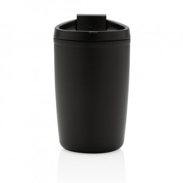 Logo trade corporate gifts image of: GRS Recycled PP tumbler with flip lid
