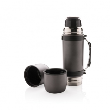Logo trade promotional merchandise photo of: Vacuum flask with 2 cups