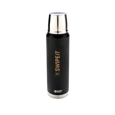 Logo trade promotional item photo of: Swiss Peak Elite 1L copper vacuum flask
