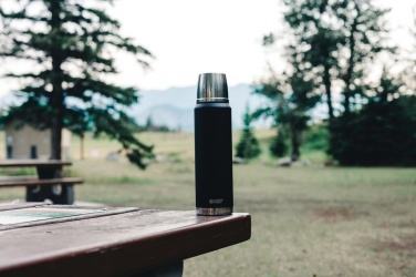 Logotrade promotional item image of: Swiss Peak Elite 1L copper vacuum flask