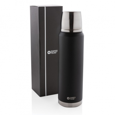 Logo trade promotional product photo of: Swiss Peak Elite 1L copper vacuum flask