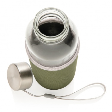 Logotrade promotional item picture of: Glass bottle with neoprene sleeve