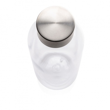 Logo trade advertising product photo of: Leakproof water bottle with metallic lid