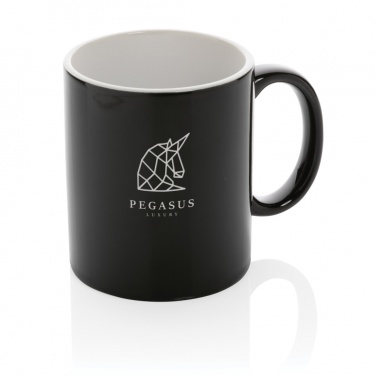 Logo trade advertising products image of: Ceramic classic mug 350ml