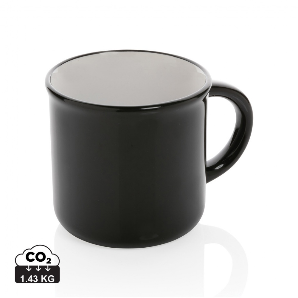 Logo trade promotional merchandise photo of: Vintage ceramic mug 280ml