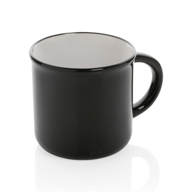 Logo trade corporate gifts image of: Vintage ceramic mug 280ml