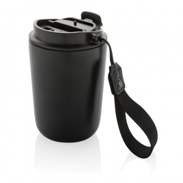 Logo trade promotional product photo of: Cuppa RCS re-steel vacuum tumbler with lanyard