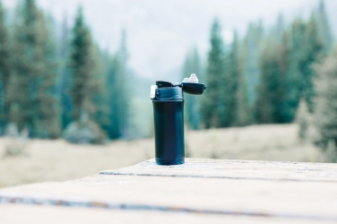 Logo trade promotional products image of: RCS Recycled stainless steel easy lock vacuum mug