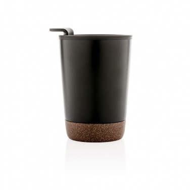 Logo trade promotional merchandise picture of: GRS RPP stainless steel cork coffee tumbler