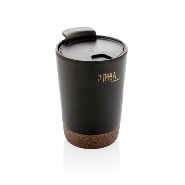 Logotrade promotional items photo of: GRS RPP stainless steel cork coffee tumbler