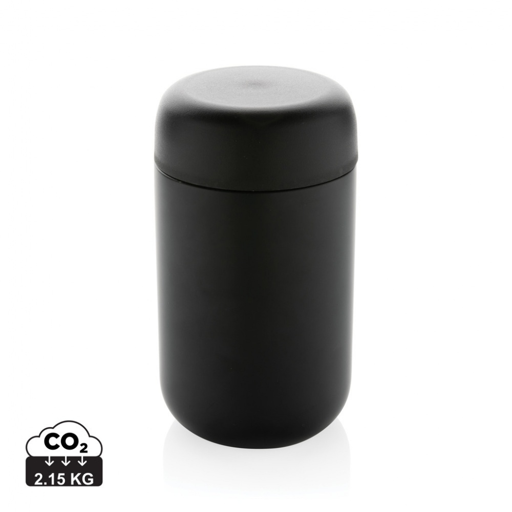 Logo trade business gifts image of: Brew RCS certified recycled stainless steel vacuum tumbler