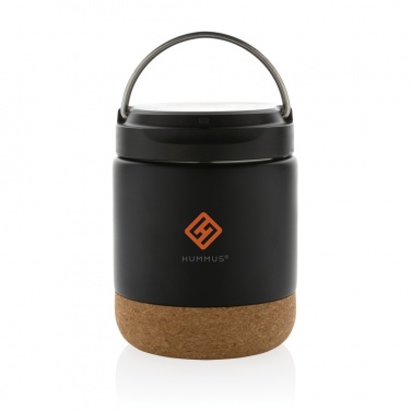 Logo trade promotional giveaways picture of: Savory RCS certified recycled stainless steel foodflask