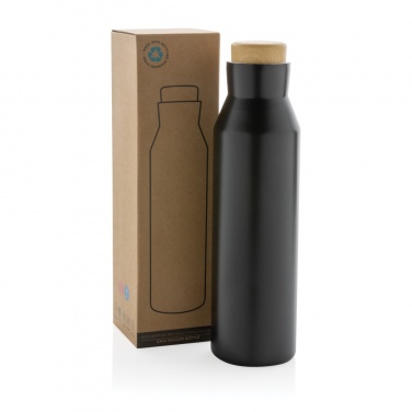 Logotrade promotional merchandise image of: Gaia RCS certified recycled stainless steel vacuum bottle