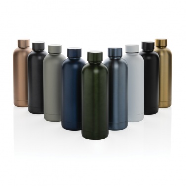 Logo trade corporate gift photo of: RCS Recycled stainless steel Impact vacuum bottle