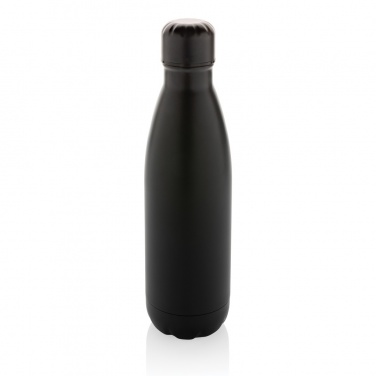 Logo trade promotional merchandise picture of: Eureka RCS certified re-steel single wall water bottle