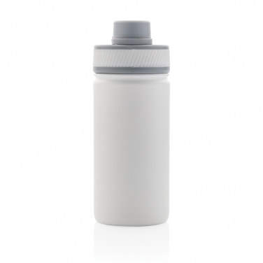 Logotrade promotional product image of: Vacuum stainless steel bottle with sports lid 550ml