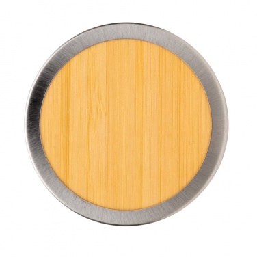 Logo trade advertising product photo of: Leak proof bamboo vacuum bottle