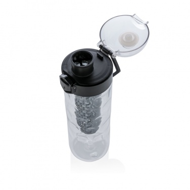 Logo trade promotional merchandise picture of: Honeycomb lockable leak proof infuser bottle