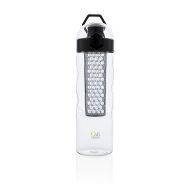 Logo trade promotional product photo of: Honeycomb lockable leak proof infuser bottle