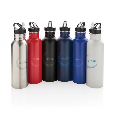 Logo trade promotional gifts picture of: Deluxe stainless steel activity bottle
