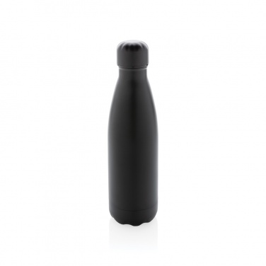 Logotrade promotional product image of: Solid colour vacuum stainless steel bottle 500 ml