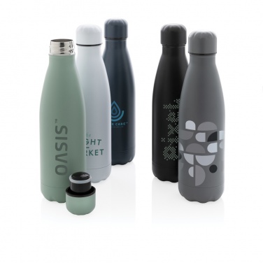 Logotrade promotional items photo of: Solid colour vacuum stainless steel bottle 500 ml
