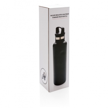 Logo trade promotional products picture of: Vacuum insulated leak proof standard mouth bottle
