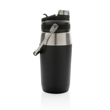 Logotrade advertising products photo of: Vacuum stainless steel dual function lid bottle 500ml